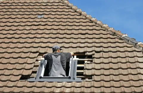 Pose de velux - Chailland